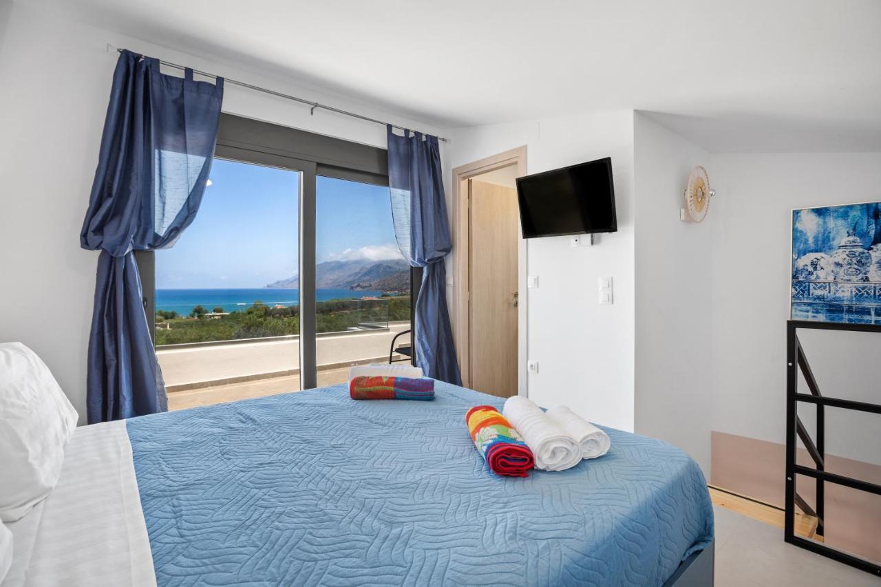 Isabel Artemis Crete - Luxury Sea Views Villas Nopigia Eksteriør bilde